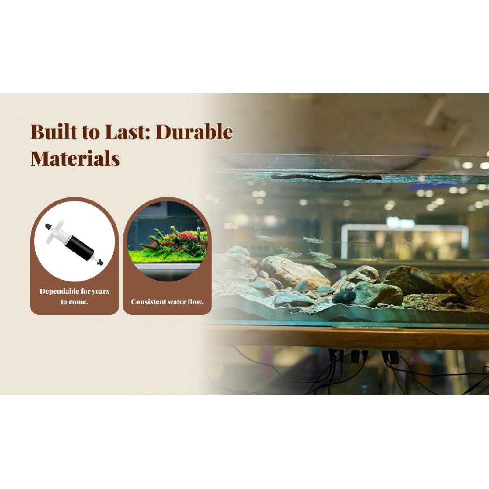 Fish Tank Filter Pump - Ersatz-Laufrad für Teichpumpen für Aquarien- und