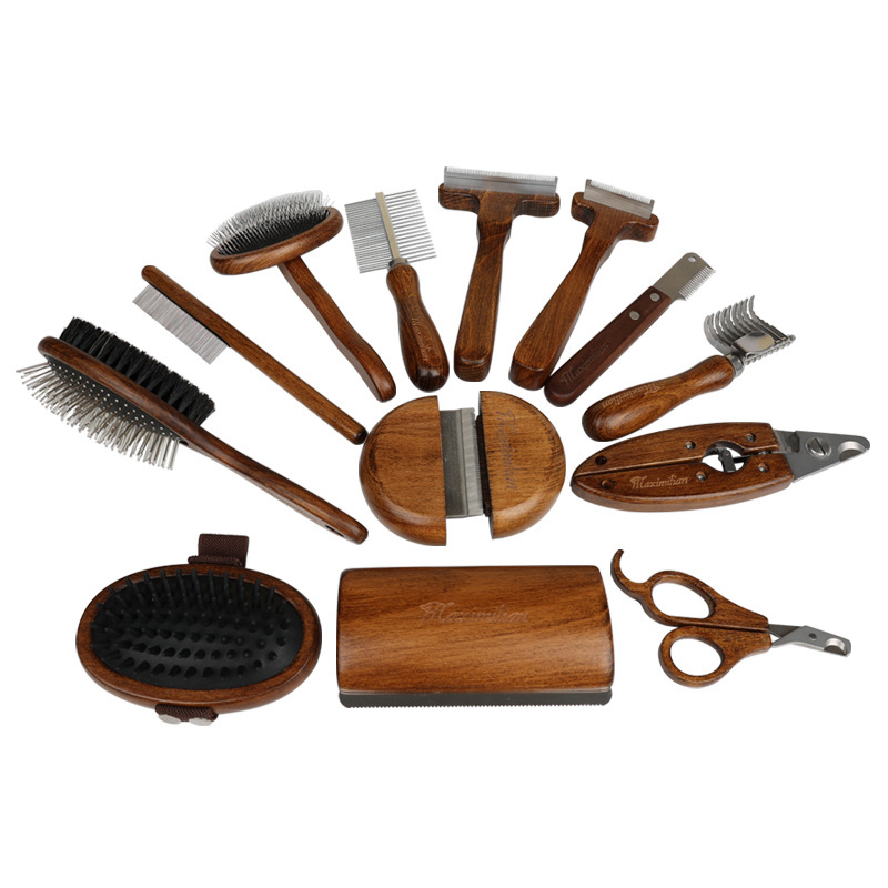 Pet X Supplies & Tack Howell Photos - Haustier-Hundekamm, antikes Massivholz, viele Stile, Kämme,