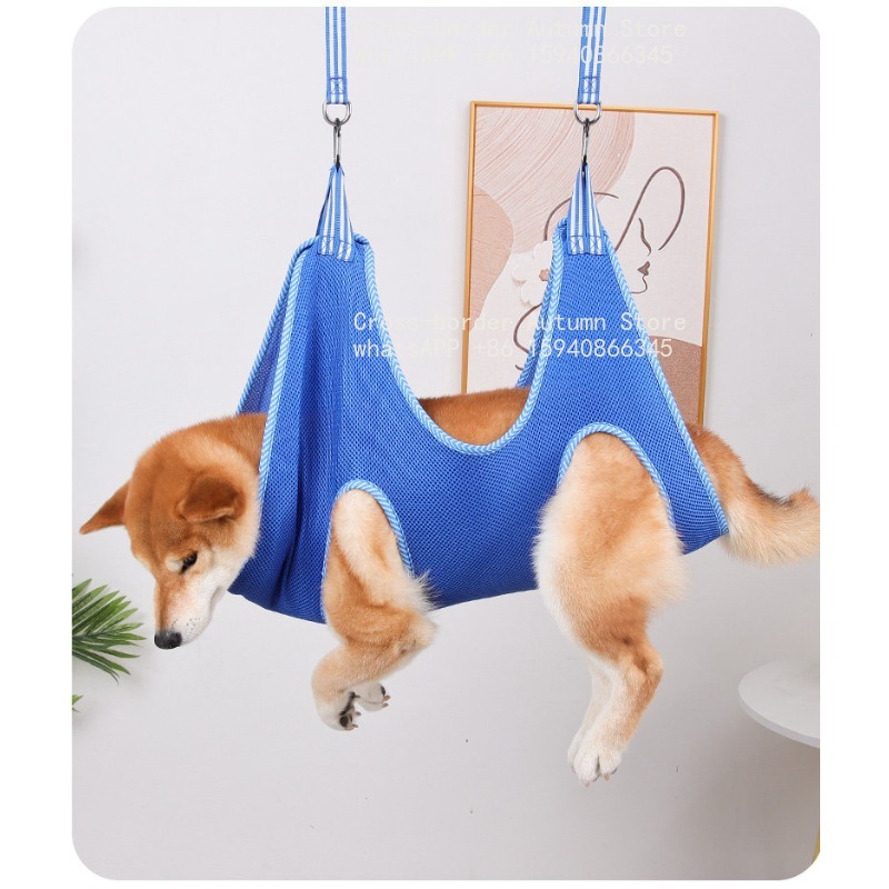 Pet Supplies Nail Trim - Hunde-Fußwasch-Hängematte: Kratzschutz, Nagelschneiden, Hunde-Schönheitspflege, Hängende Fixier-Tasche,