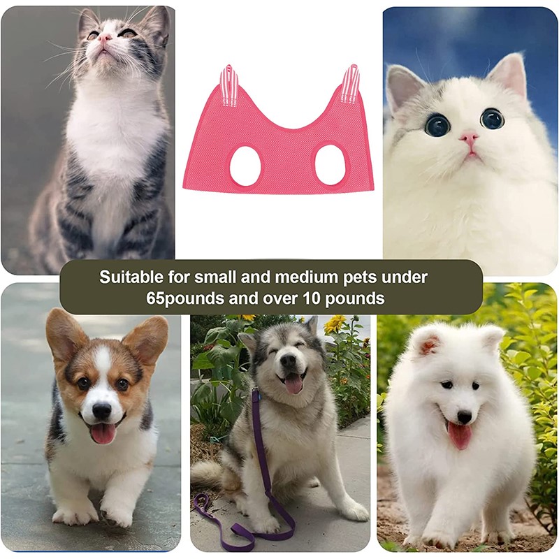 Pet Supplies Nail Trim - Haustier-Schönheitshängematte zum Hängen, für Katzenpflege, Krallenschneiden,