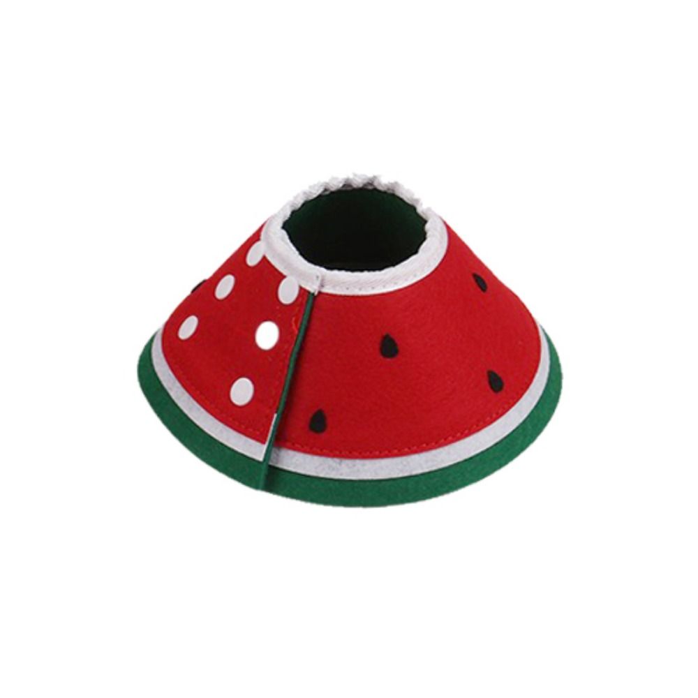Pet Supplies Nail Trim - Fruchtmuster Weiche Elizabethanische Halsbänder Anti-Leck Anti-Biss