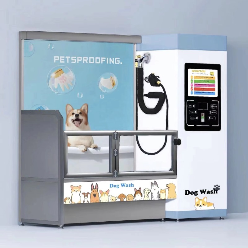 Automatische münzbetriebene Hu – Pet Supplies Wash Station Bewertung und Preis